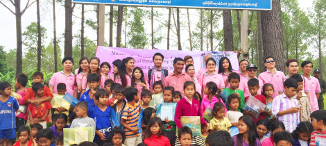 Charity at Kirirom Primary School